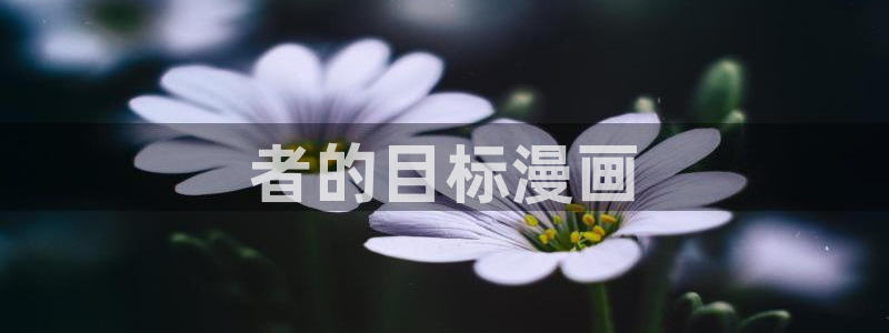 漫蛙网页版免费进入：者的目标漫画